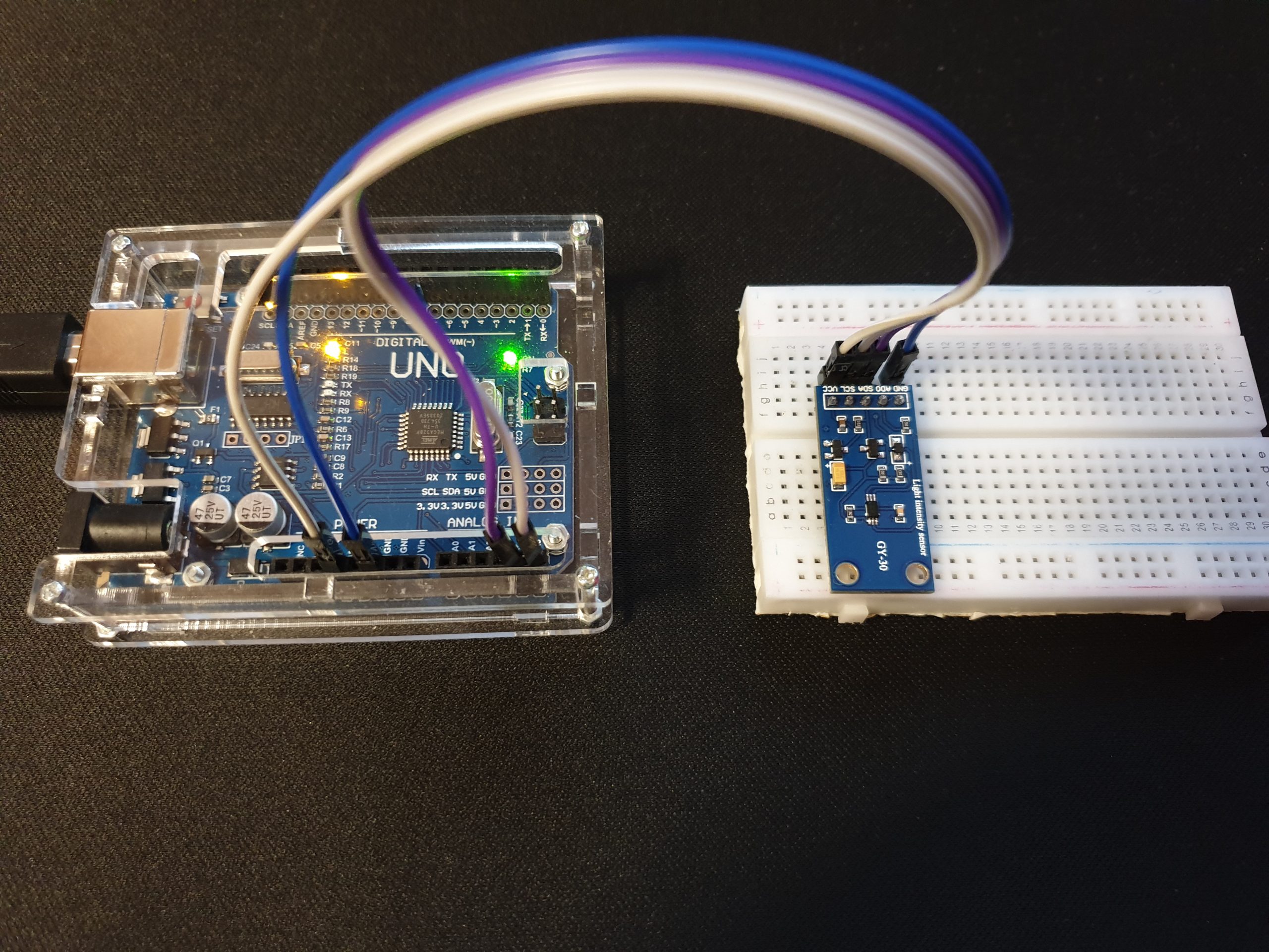 Gy-302 BH1750FVI Dijital Işık Sensörü – Optik Yoğunluk Ölçüm Sensörü Kullanımı