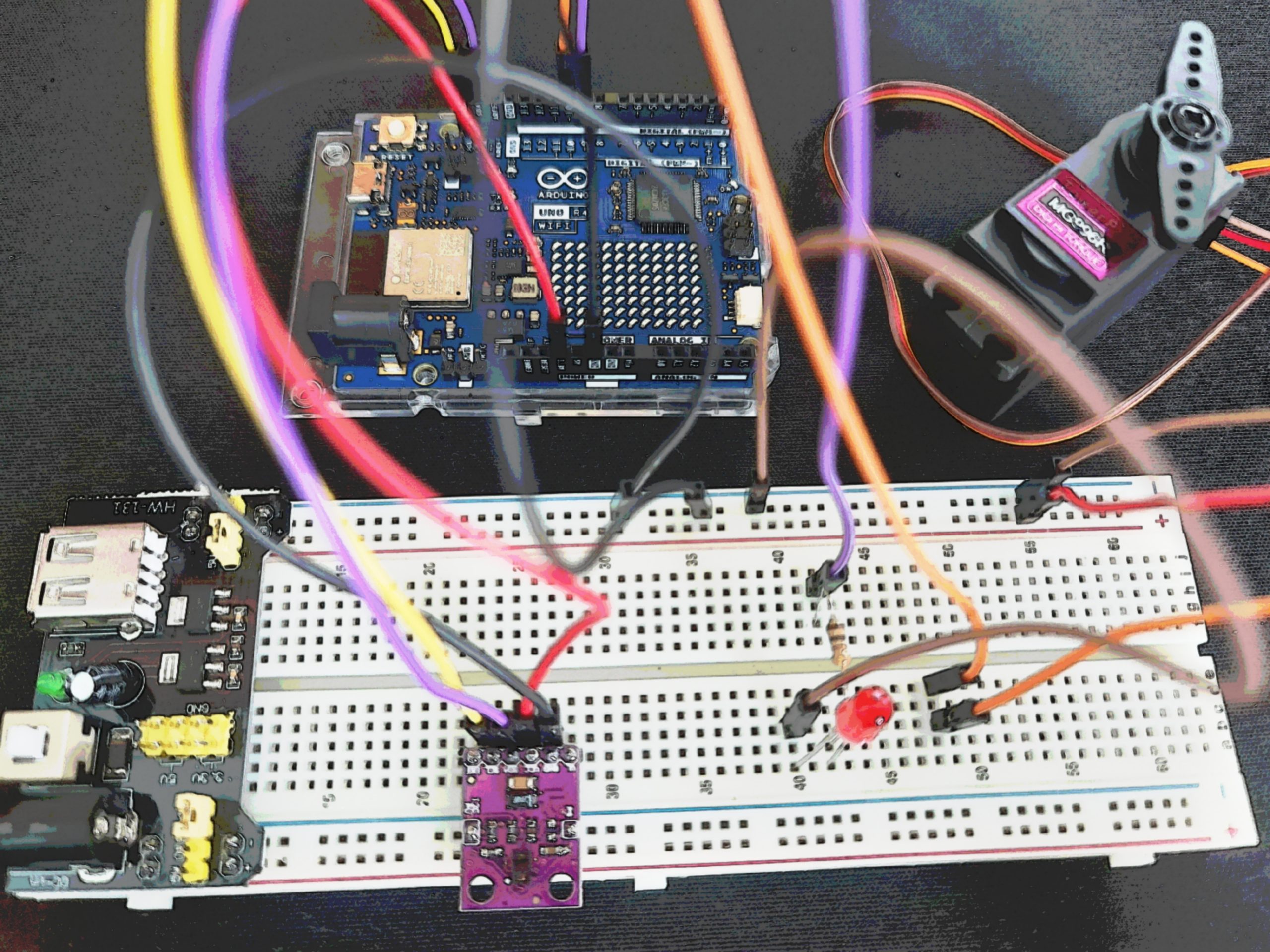 Hareket Kontrollü Servo Motor
